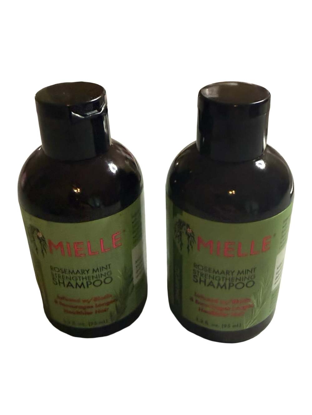 Set of 2 Mielle Rosemary Mint Strengthening Shampoo 3.2 fl oz